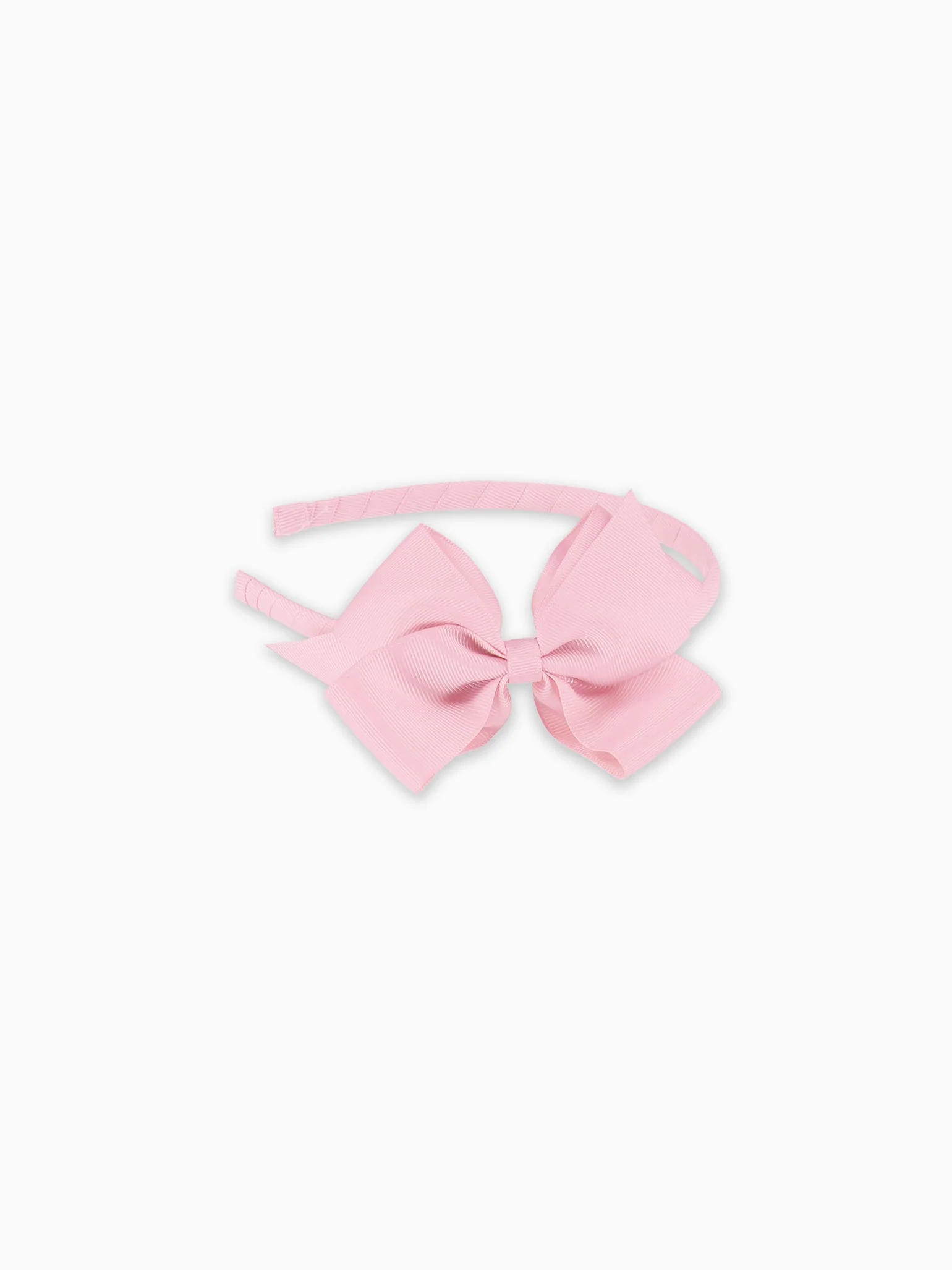 Baby Pink Big Bow Girl Headband - Image 3