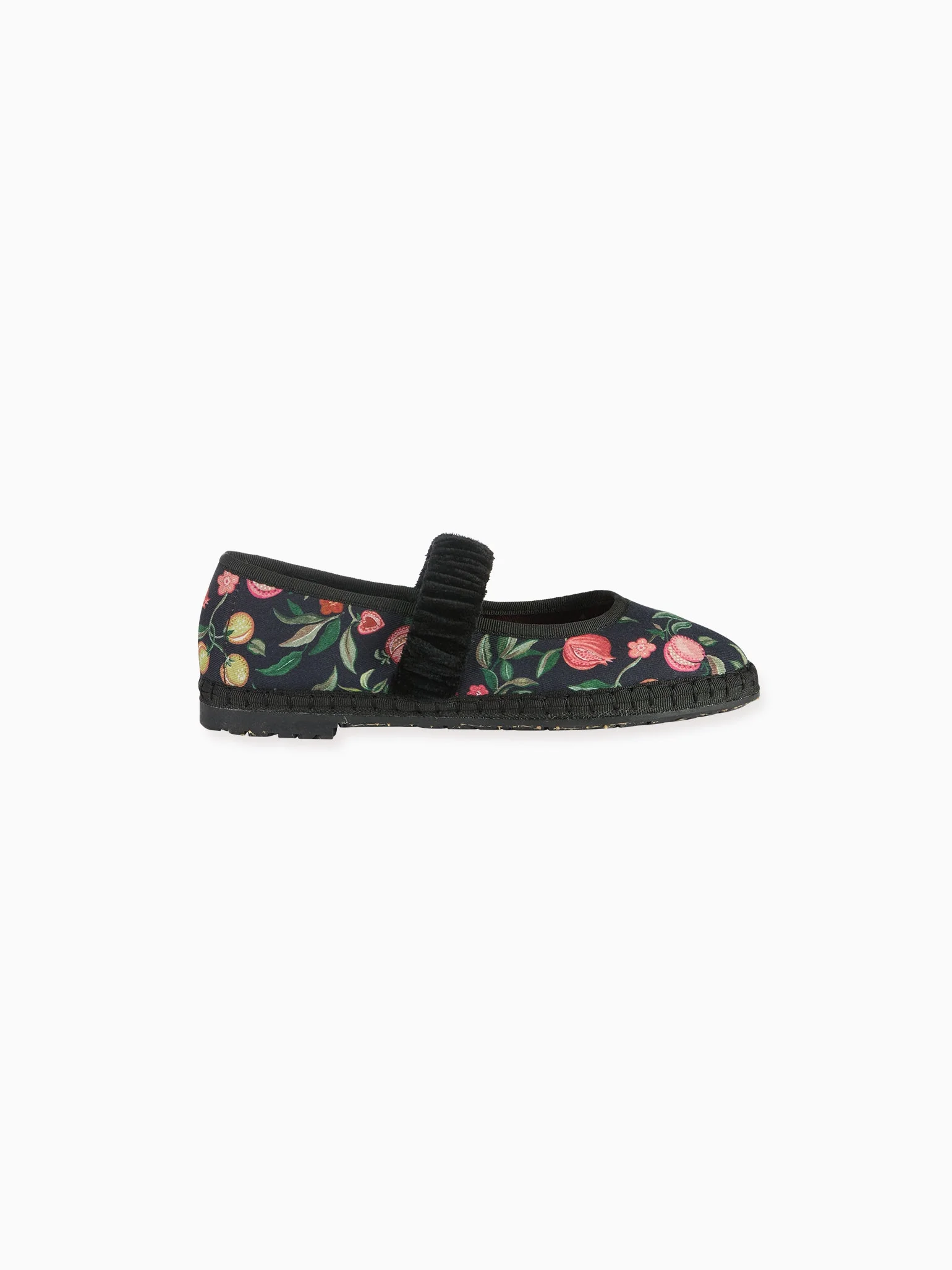 Flabelus x La Coqueta Woman Black Pomegranate Mafalda Mary Jane Shoes - Image 5