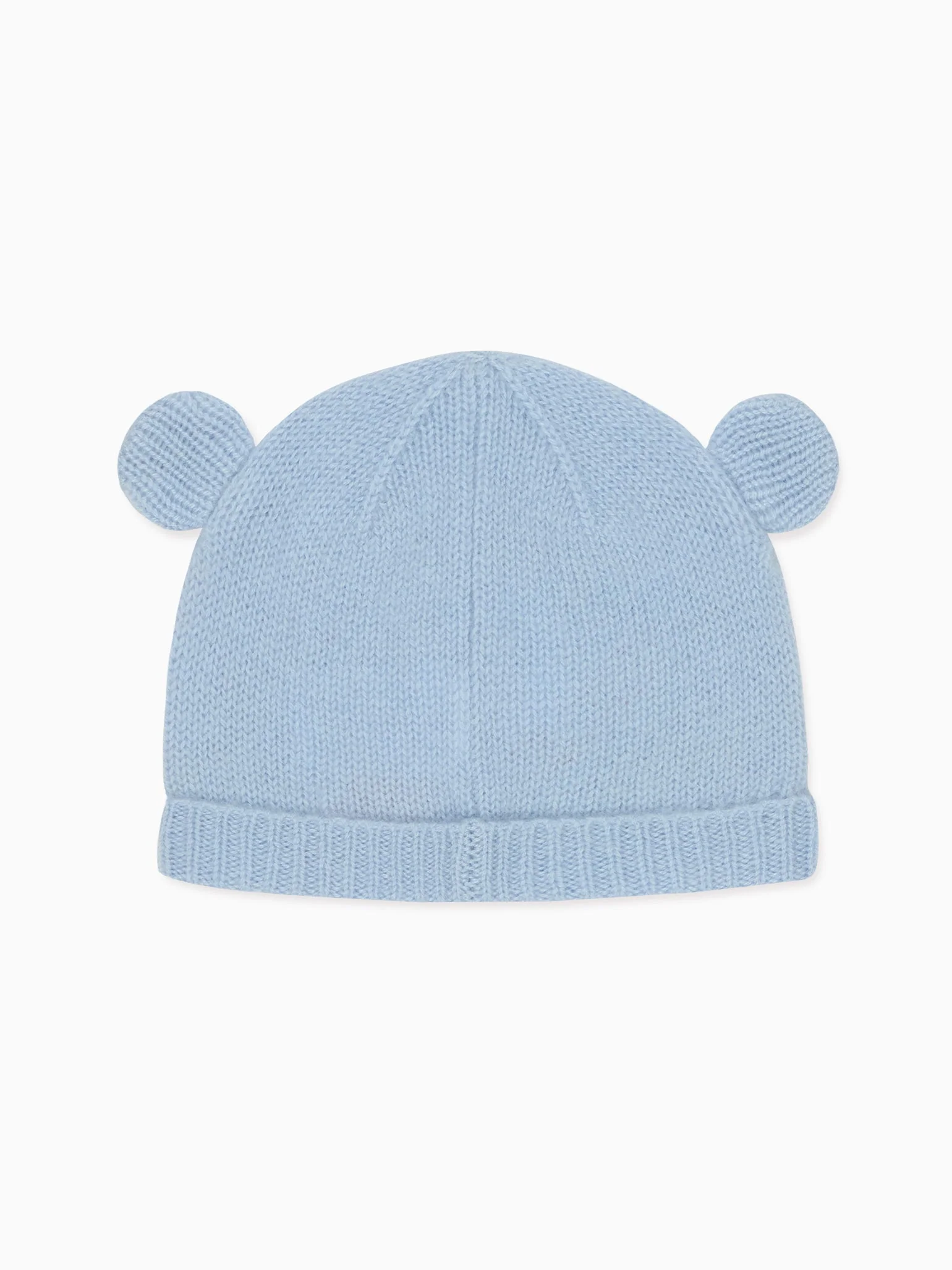 Blue Gloria Cashmere Baby Hat - Image 3