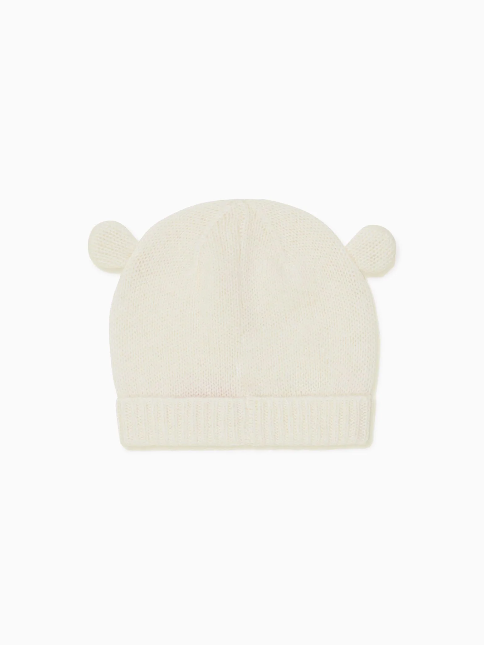 Ivory Gloria Cashmere Baby Hat - Image 3