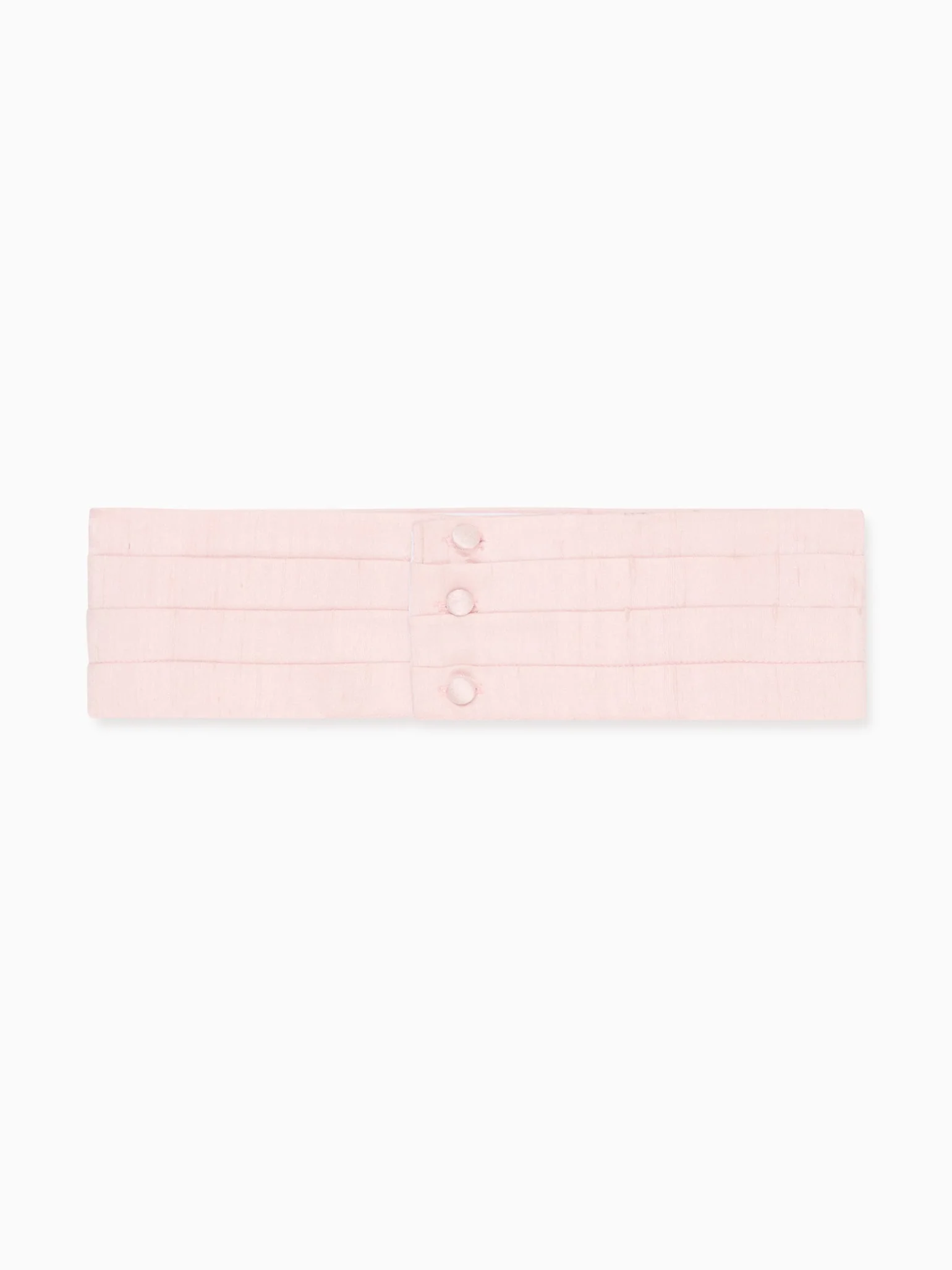 Light Pink Malva Ceremony Silk Boy Cummerbund - Image 4