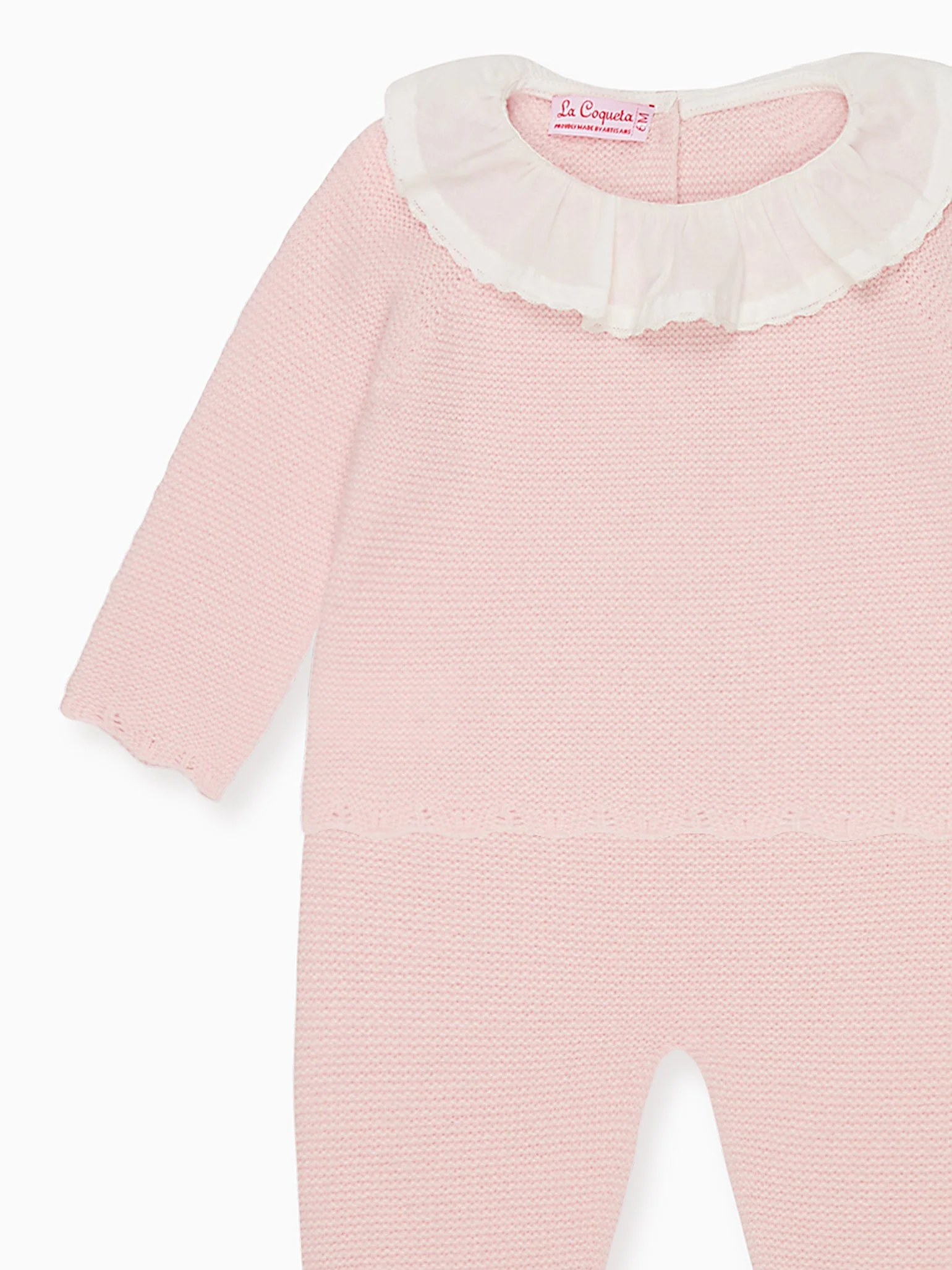 Pink Fernanda Cashmere Baby Girl Set - Image 4