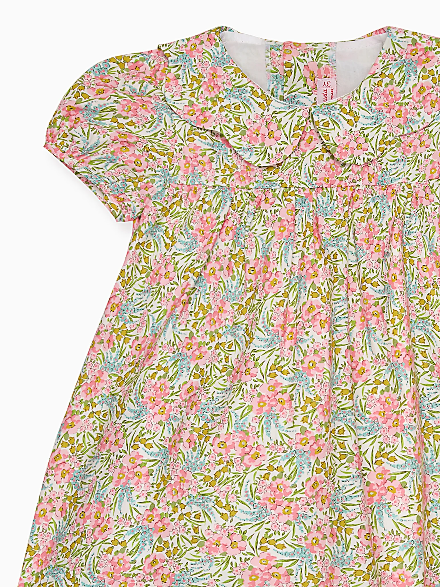 Pink Floral Hestia Baby Girl Made With Liberty Fabric Set - Image 3