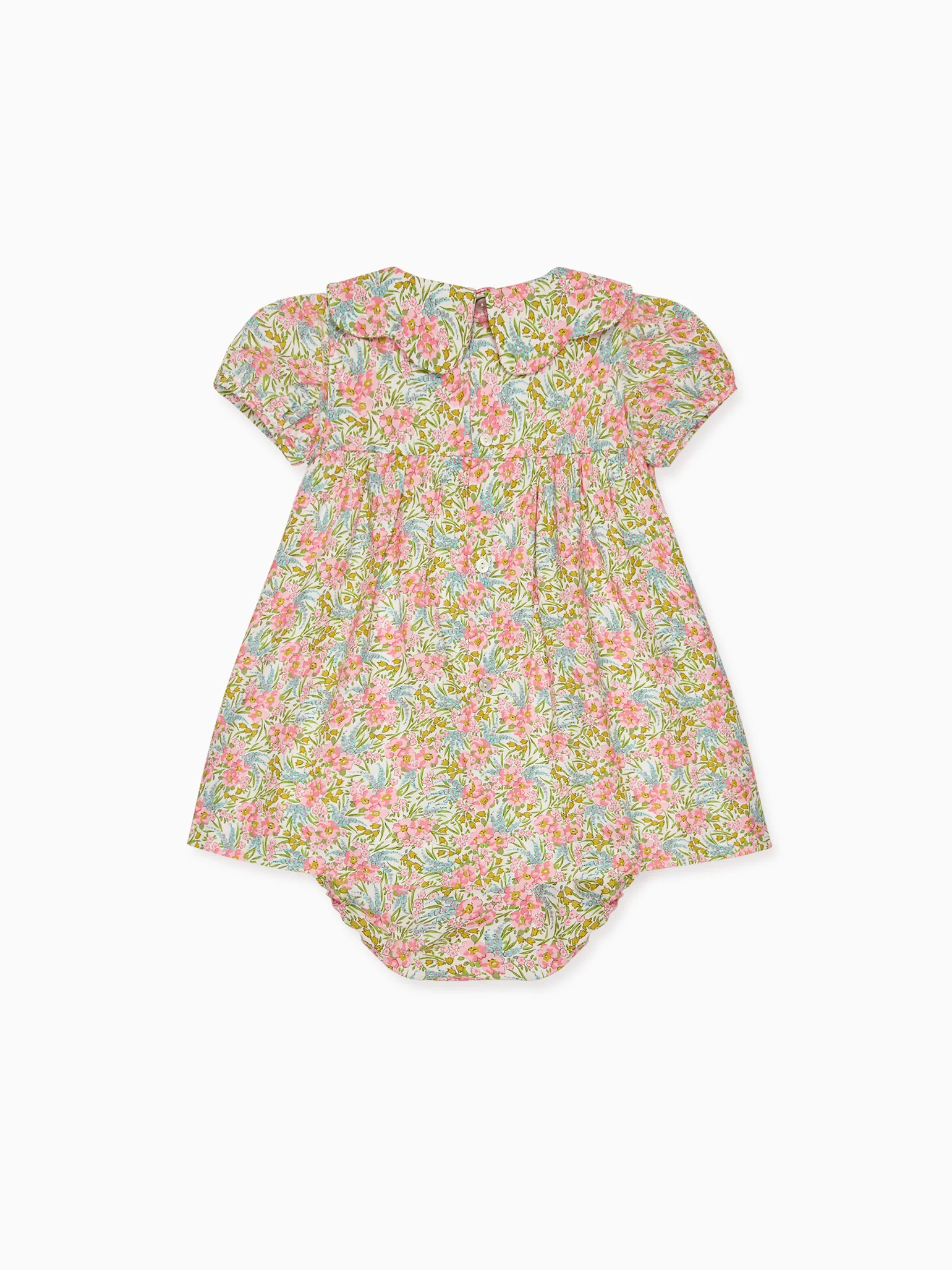 Pink Floral Hestia Baby Girl Made With Liberty Fabric Set - Image 4