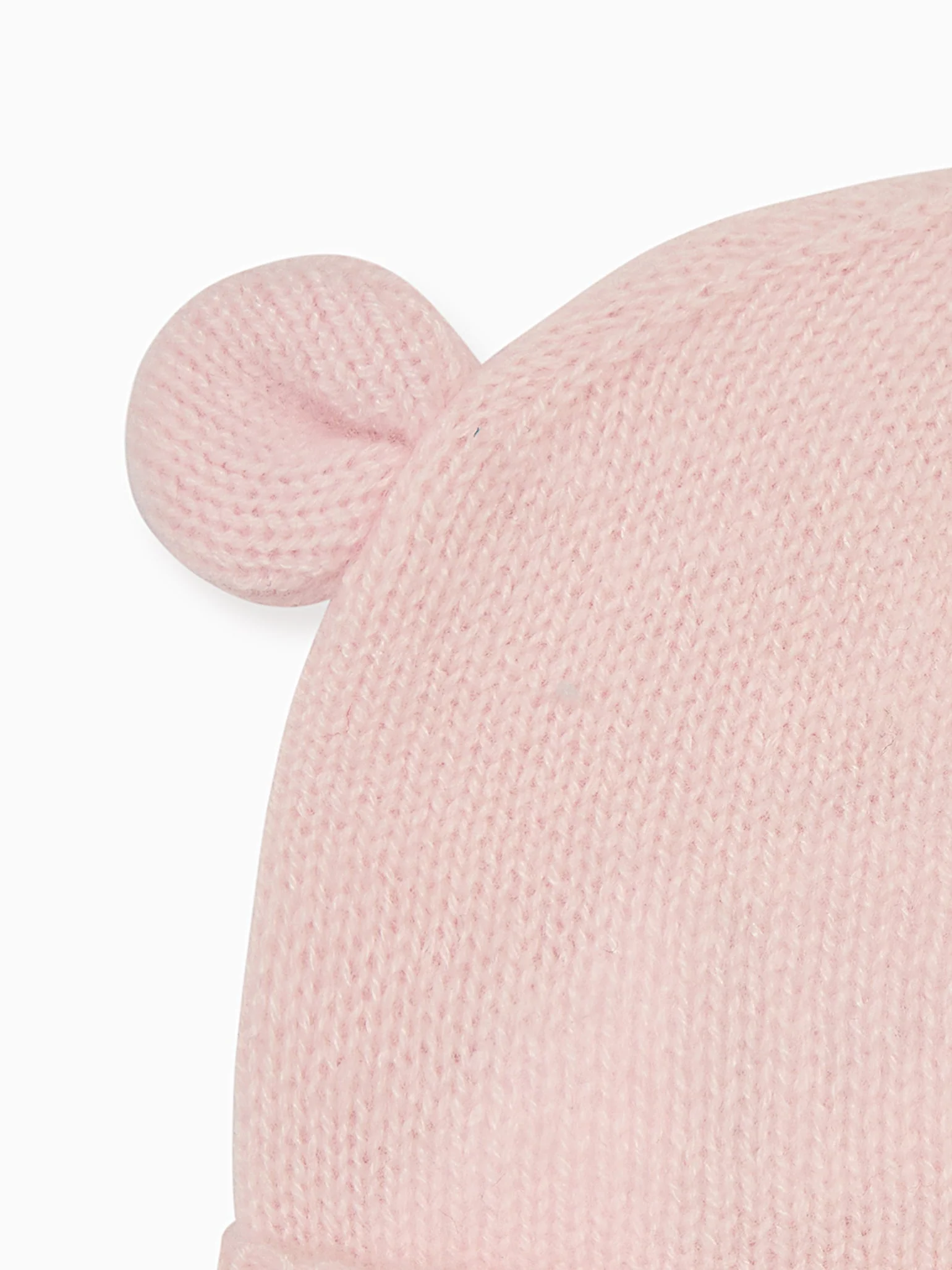 Pink Gloria Cashmere Baby Hat - Image 4