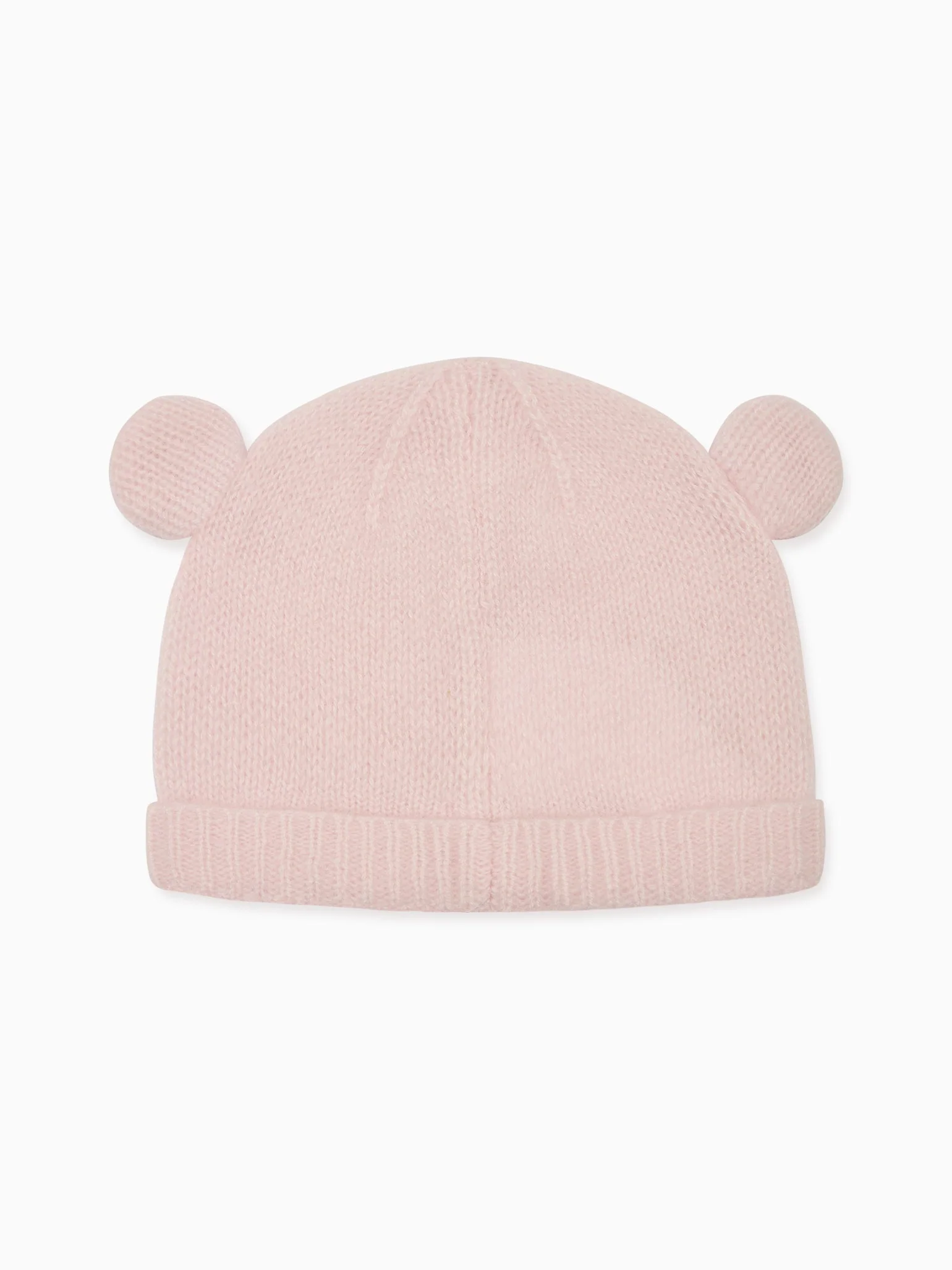 Pink Gloria Cashmere Baby Hat - Image 5