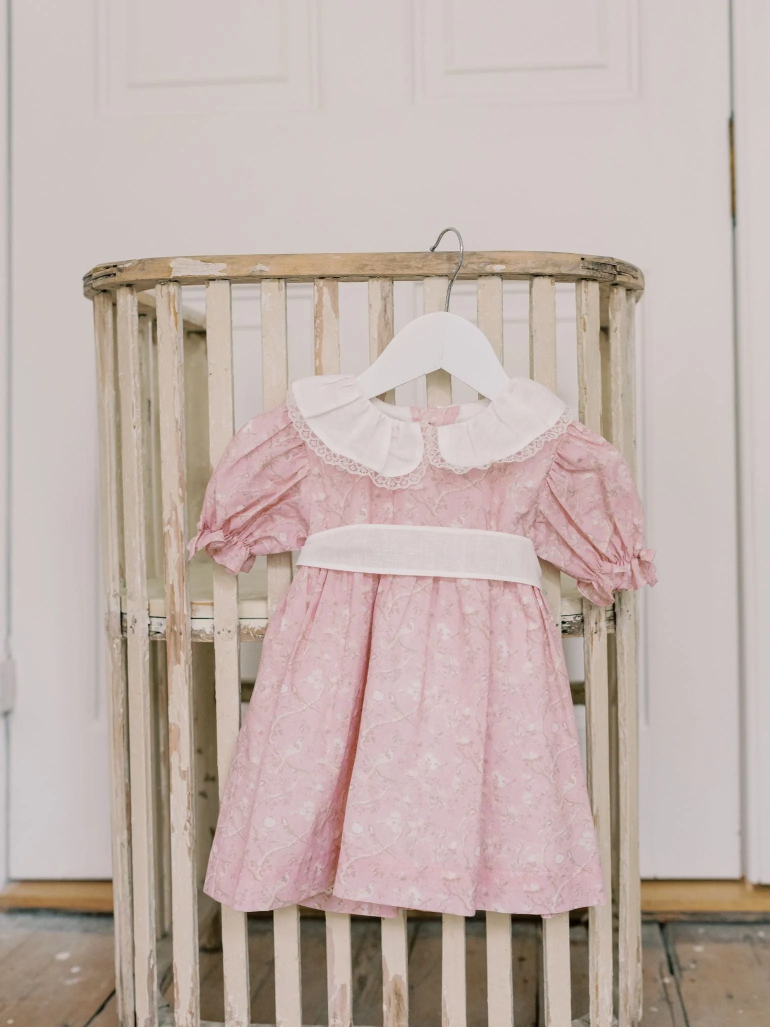 Pink Toile Teresa Baby Girl Set - Image 3