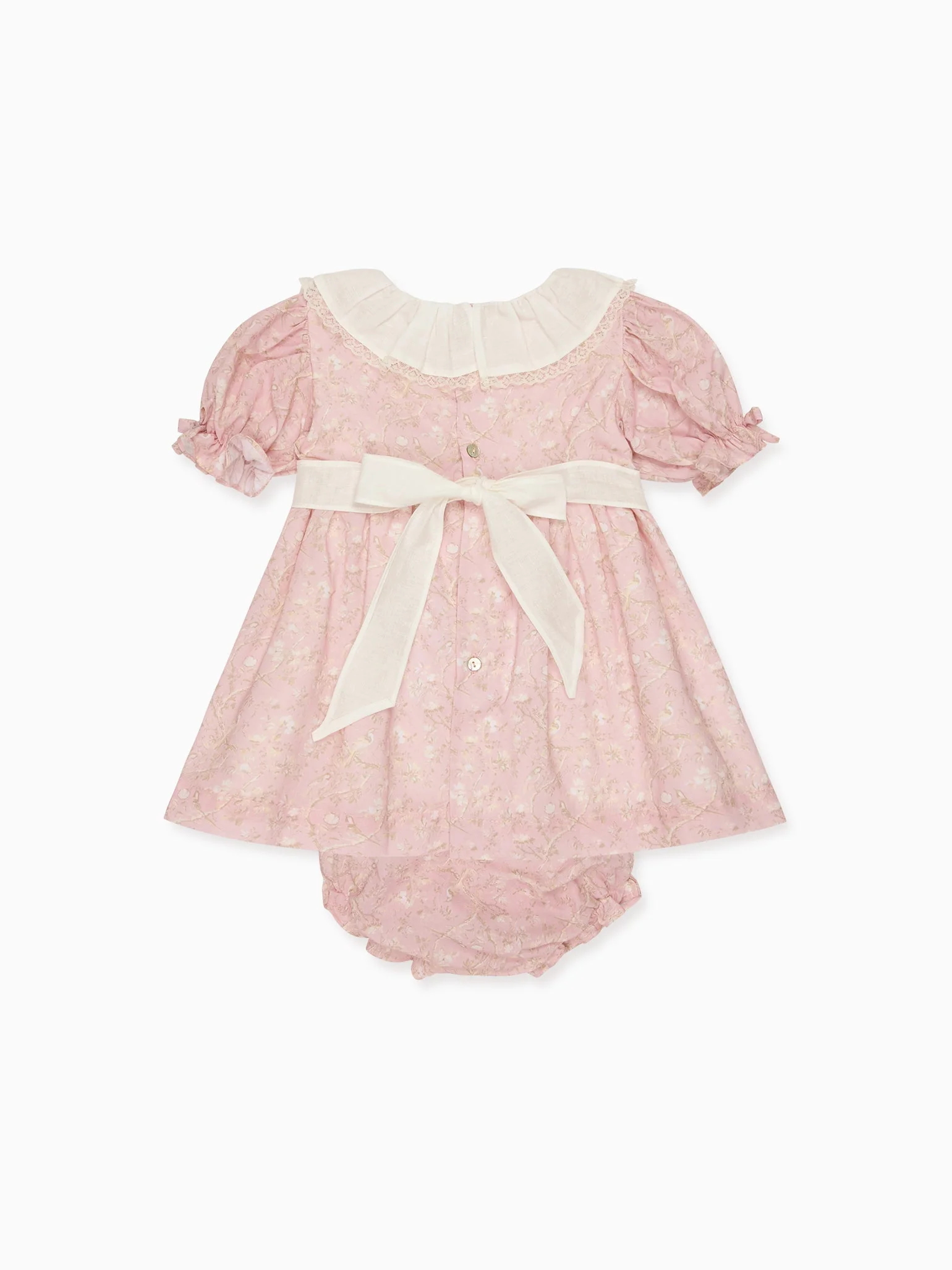 Pink Toile Teresa Baby Girl Set - Image 5