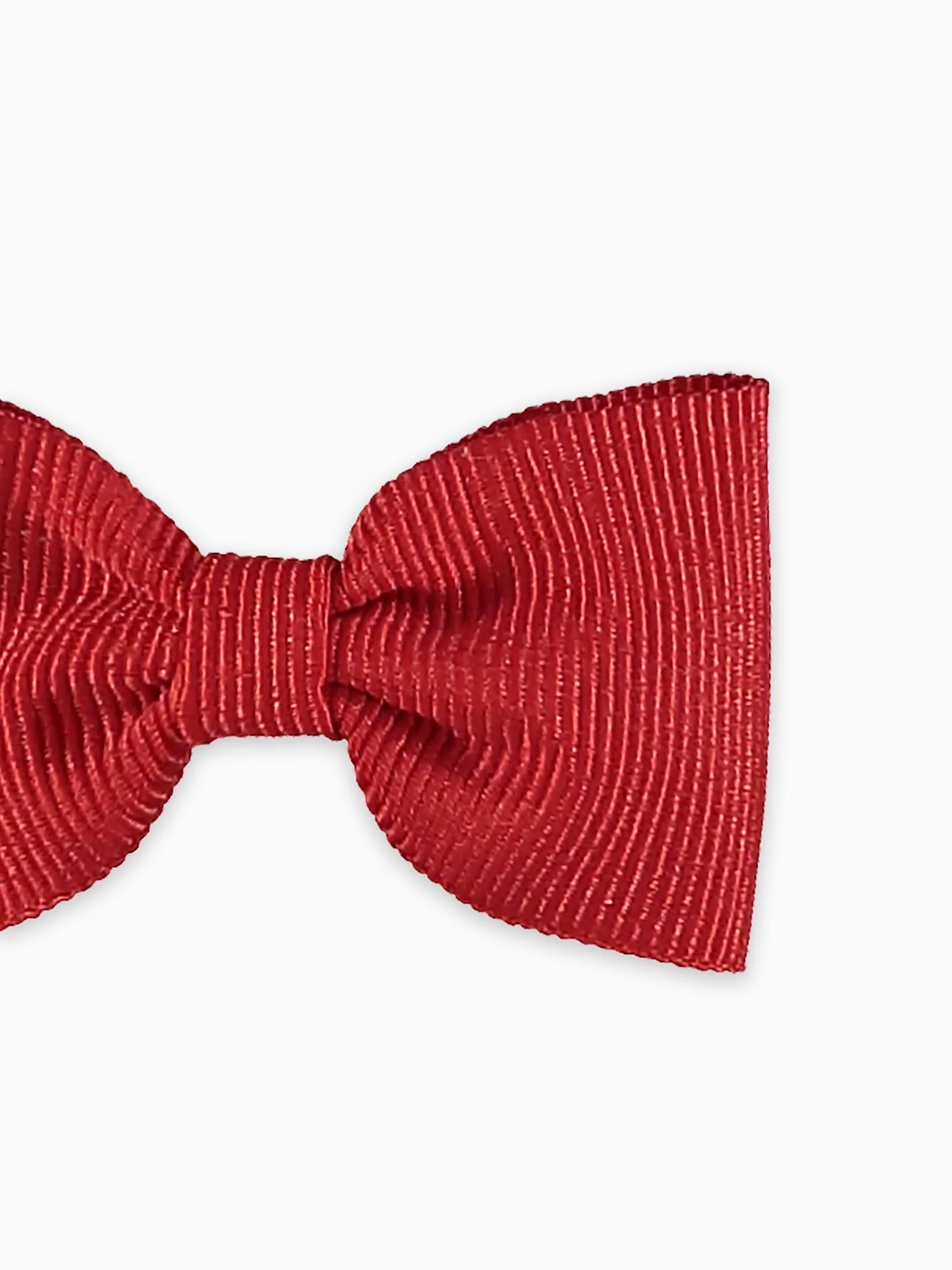 Red Small Bow Girl Clip - Image 5
