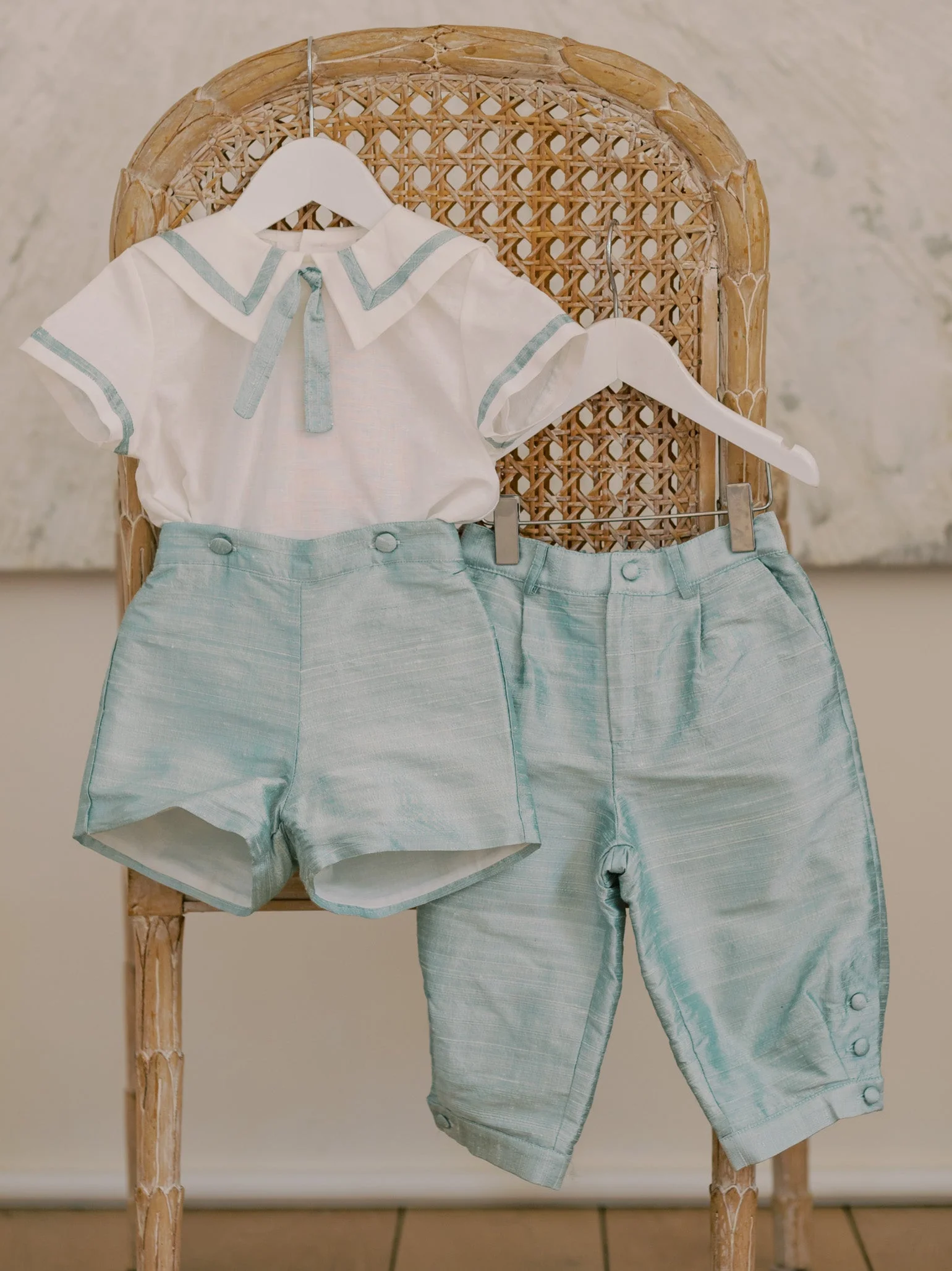 Sage Green Lupino Silk Boy Knickerbocker - Image 3