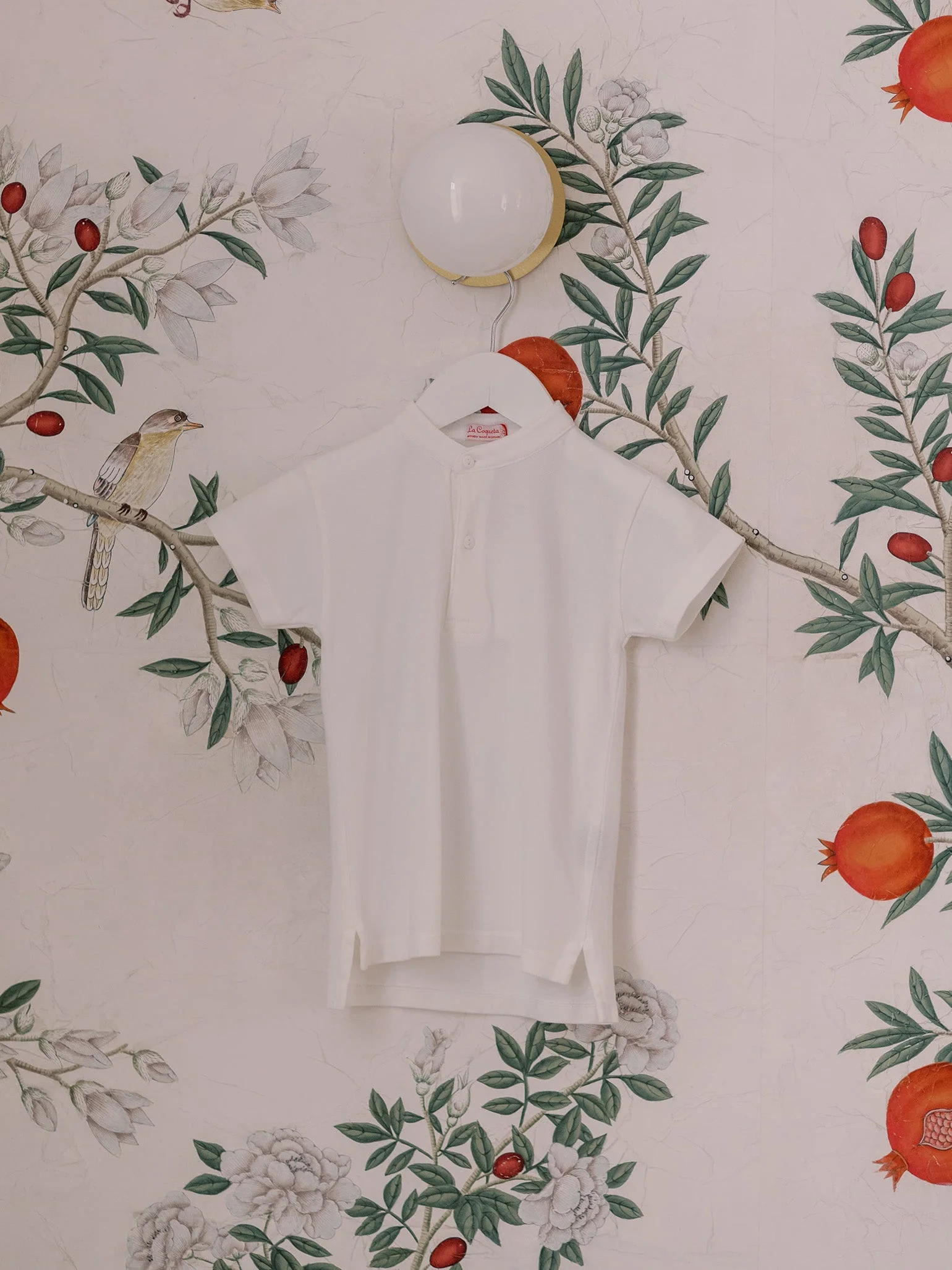 White Alcon Boy Polo Shirt - Image 6