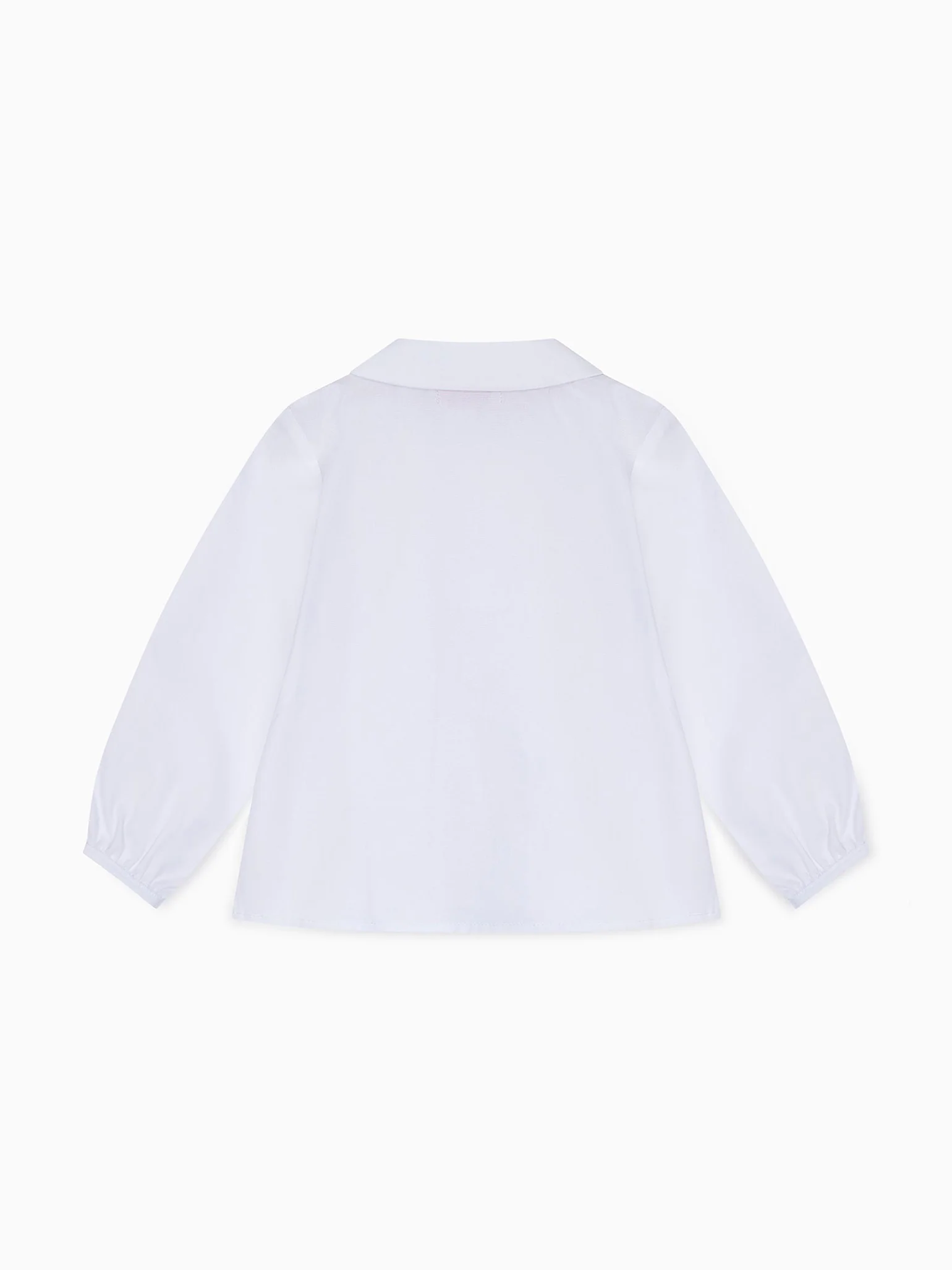 White Bara Long Sleeve Baby Shirt - Image 5