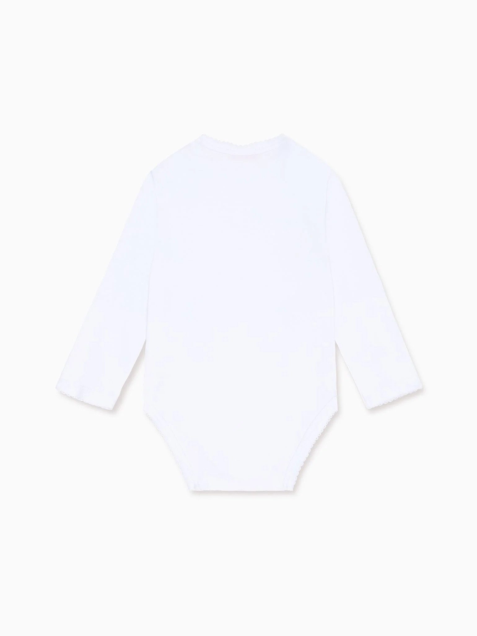 White Lonza Baby Body Vest - Image 5