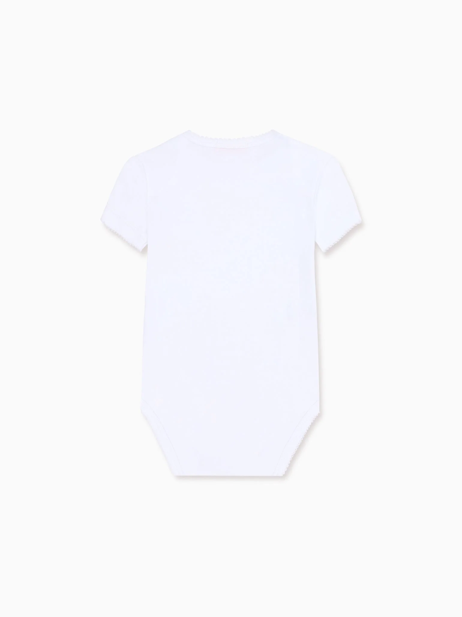 White Lupe Baby Body Vest - Image 5