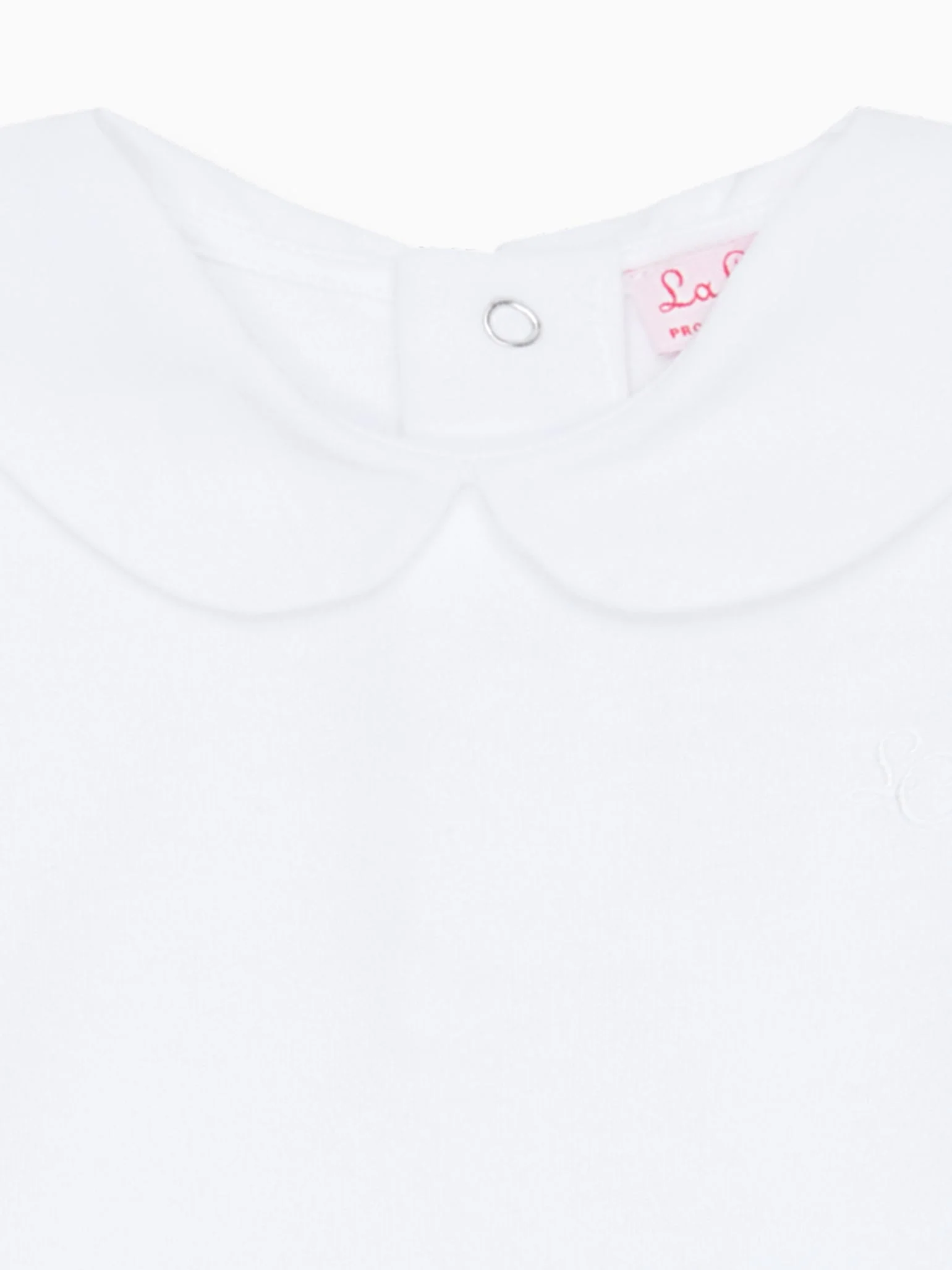White Perla Baby Body Vest - Image 3