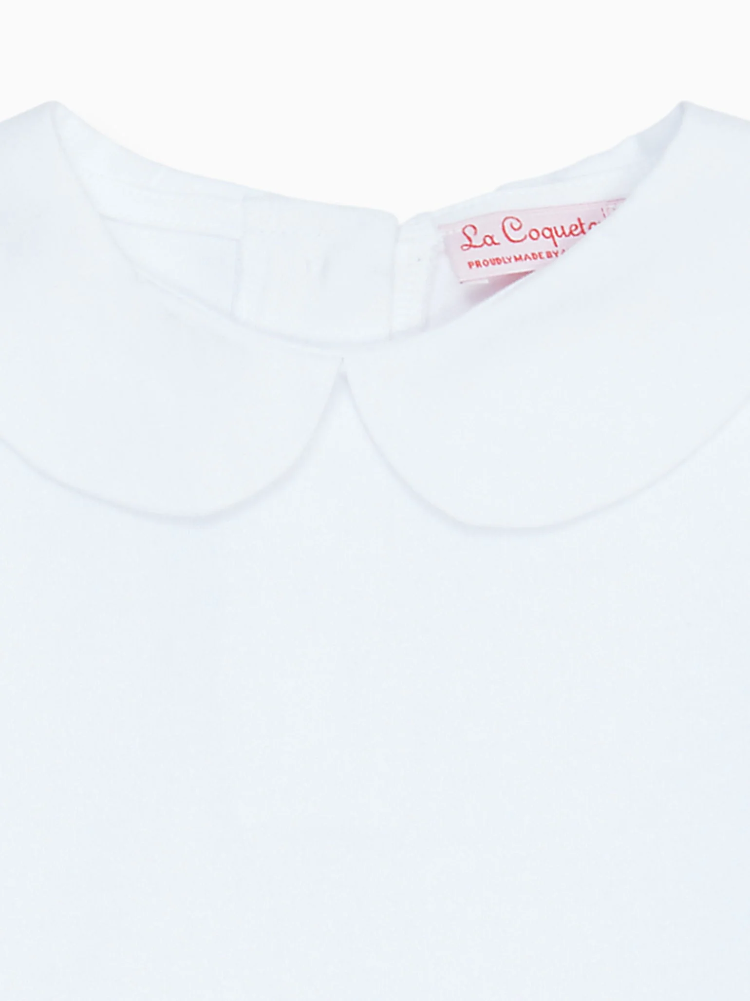 White Romo Long Sleeve Baby Top - Image 3