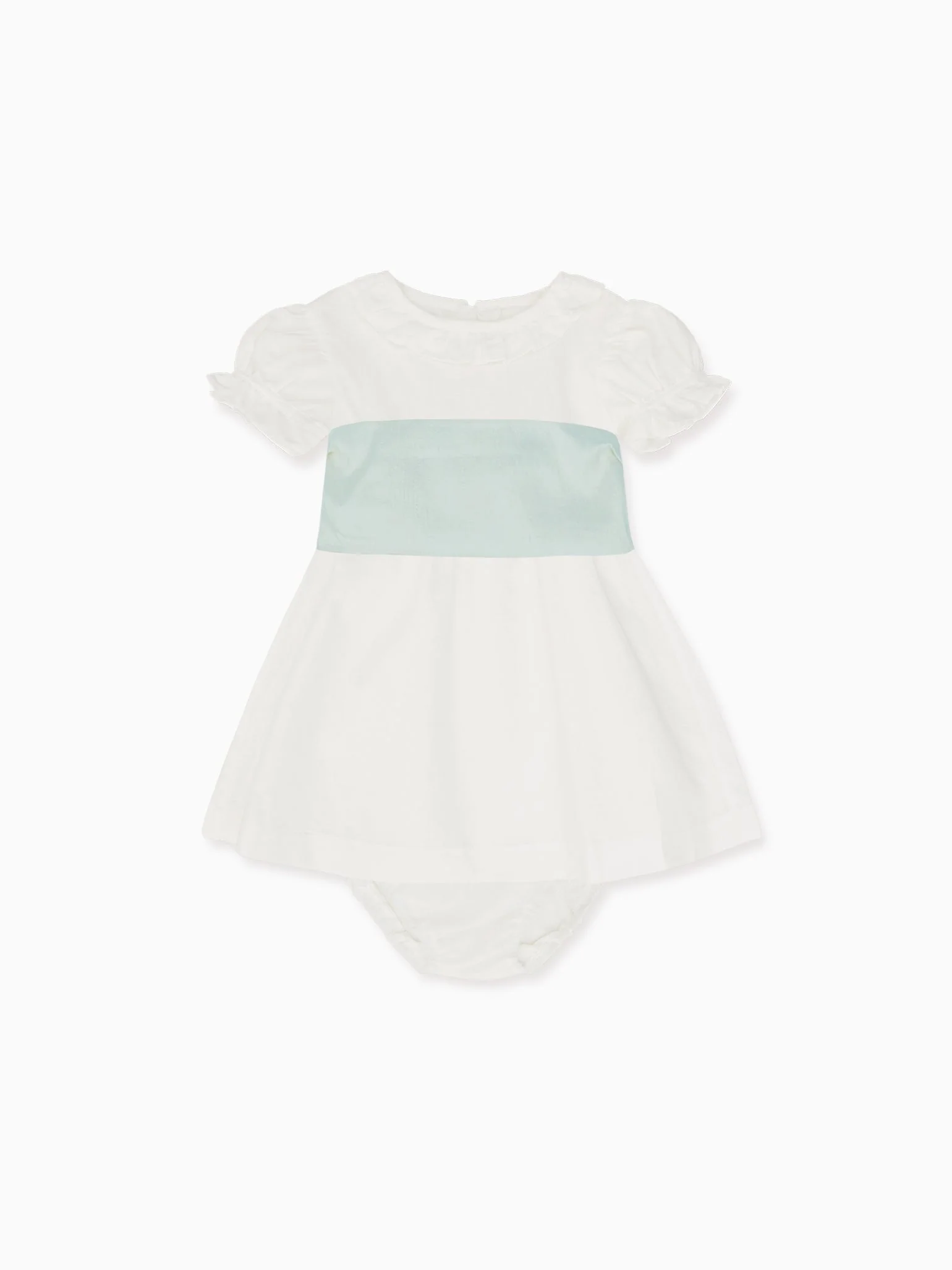 White Vega Ceremony Baby Girl Set - Image 10
