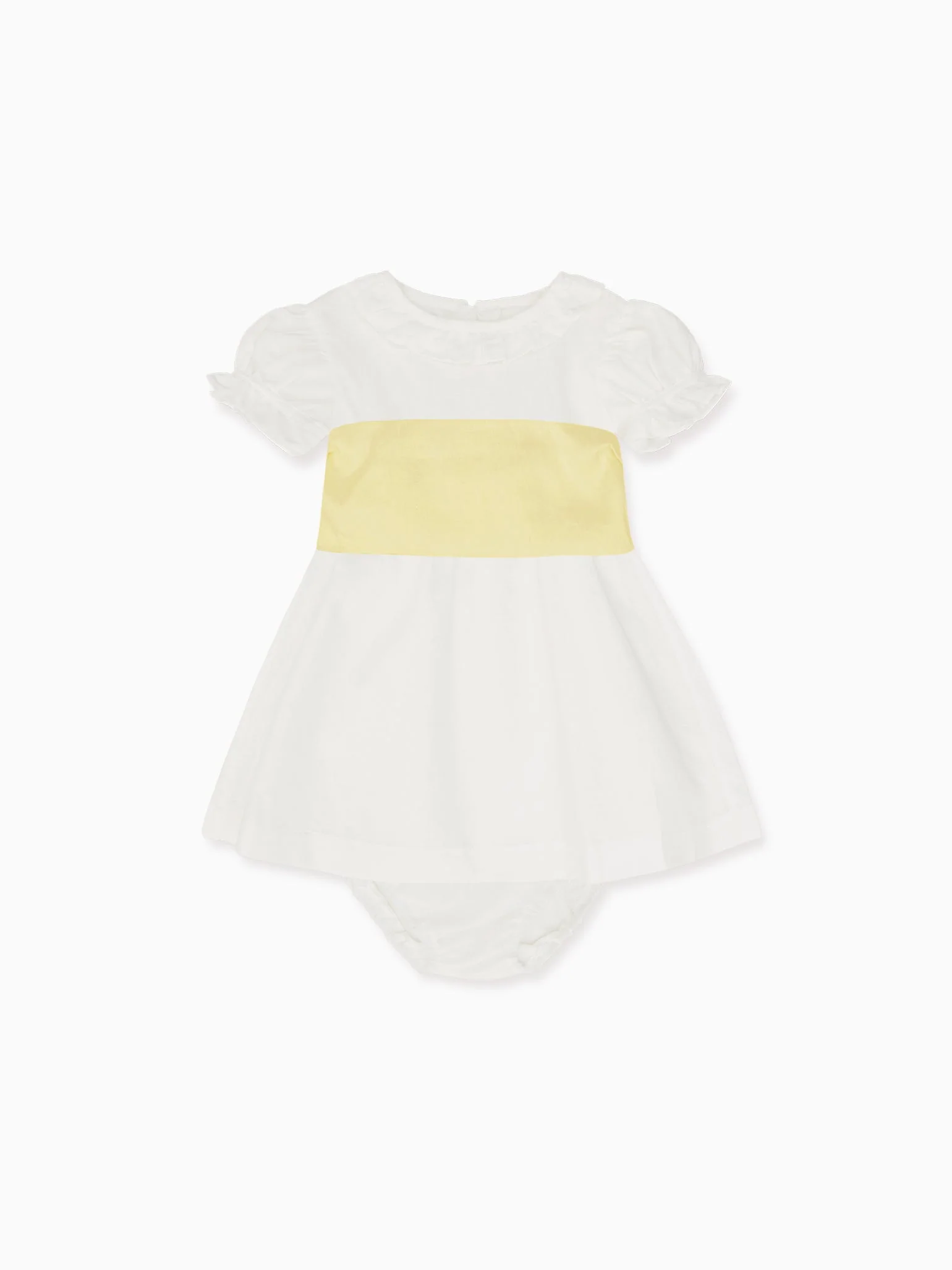 White Vega Ceremony Baby Girl Set - Image 11