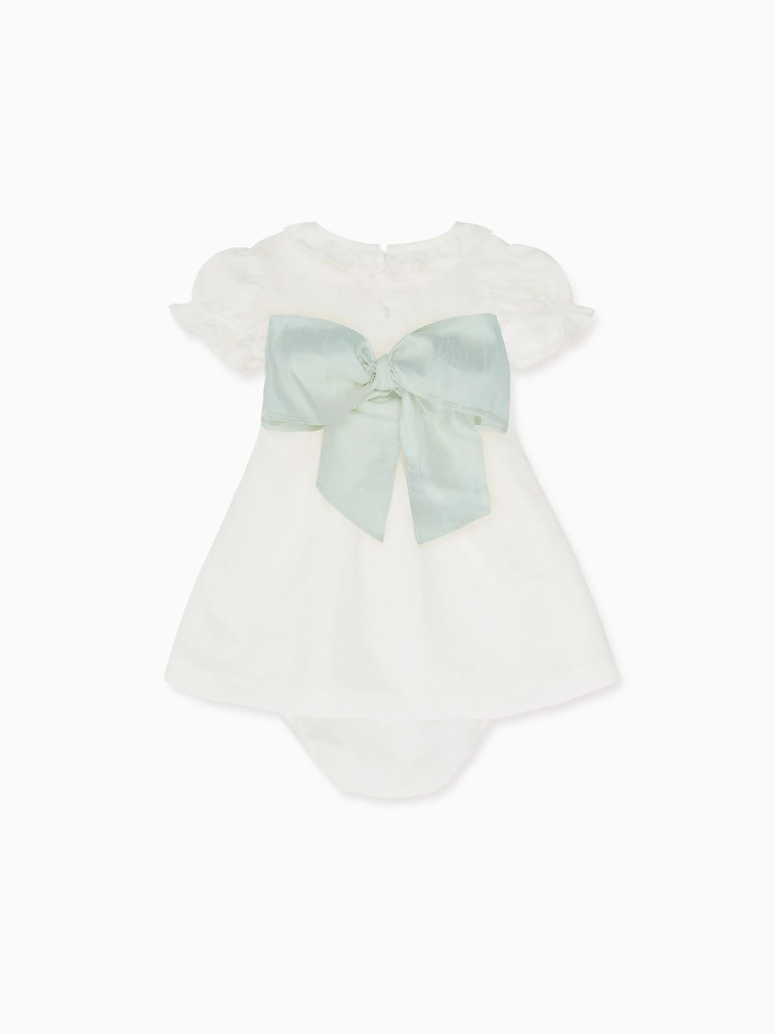 White Vega Ceremony Baby Girl Set - Image 16