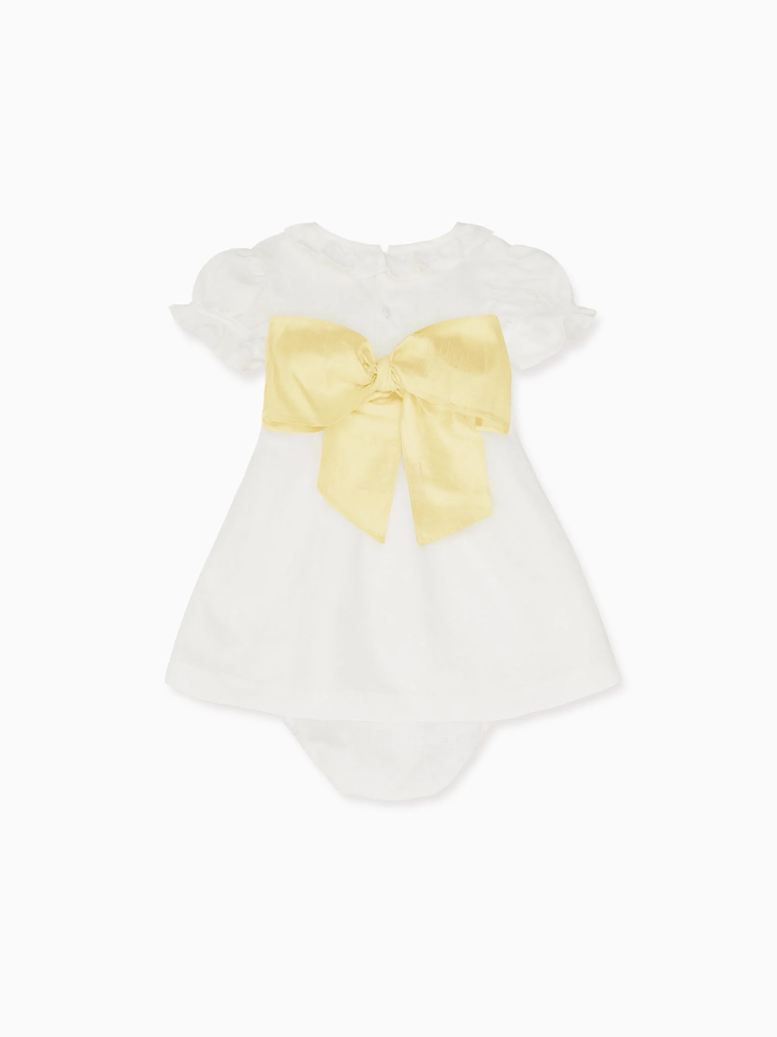 White Vega Ceremony Baby Girl Set - Image 17