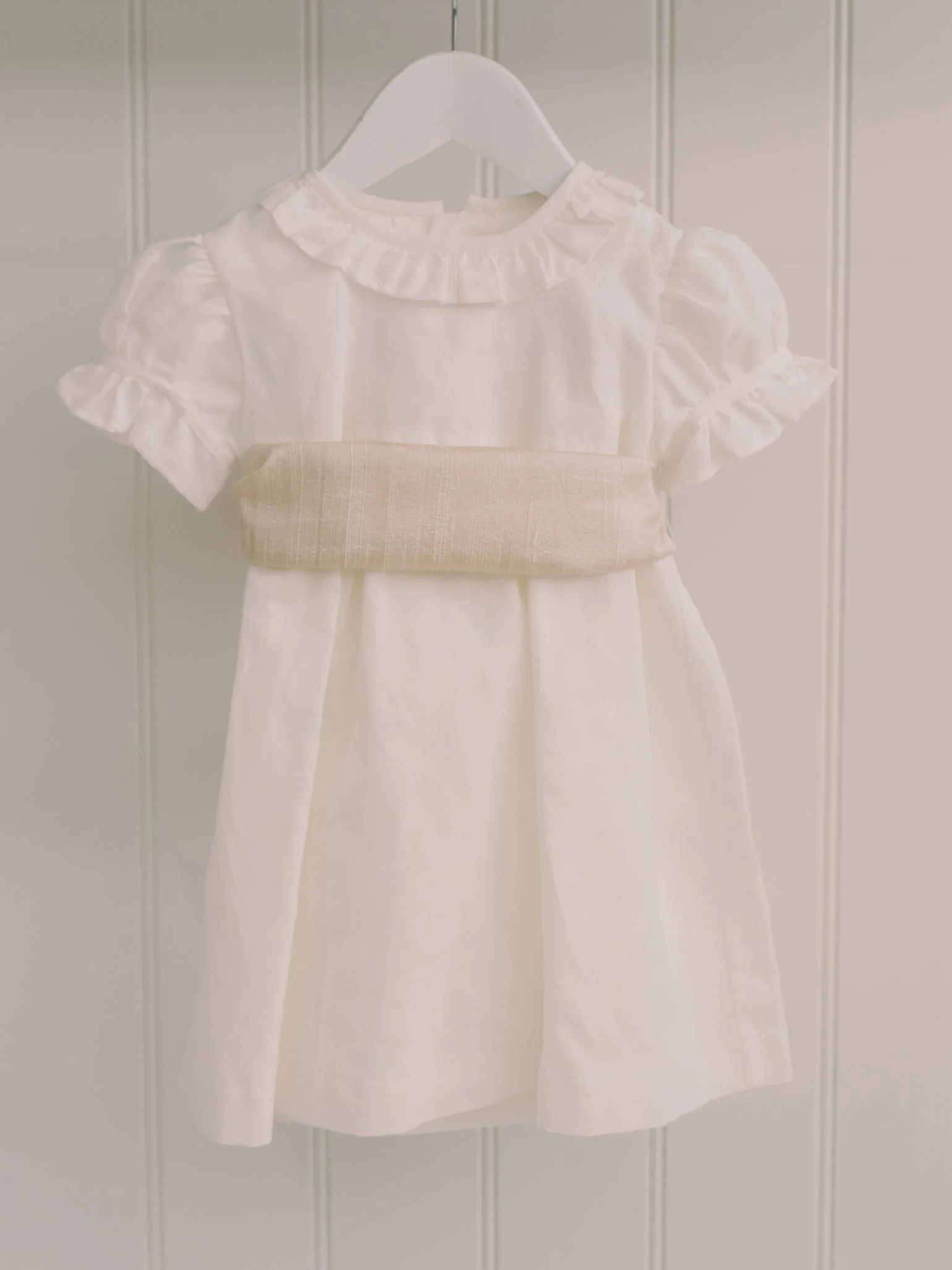 White Vega Ceremony Baby Girl Set - Image 18