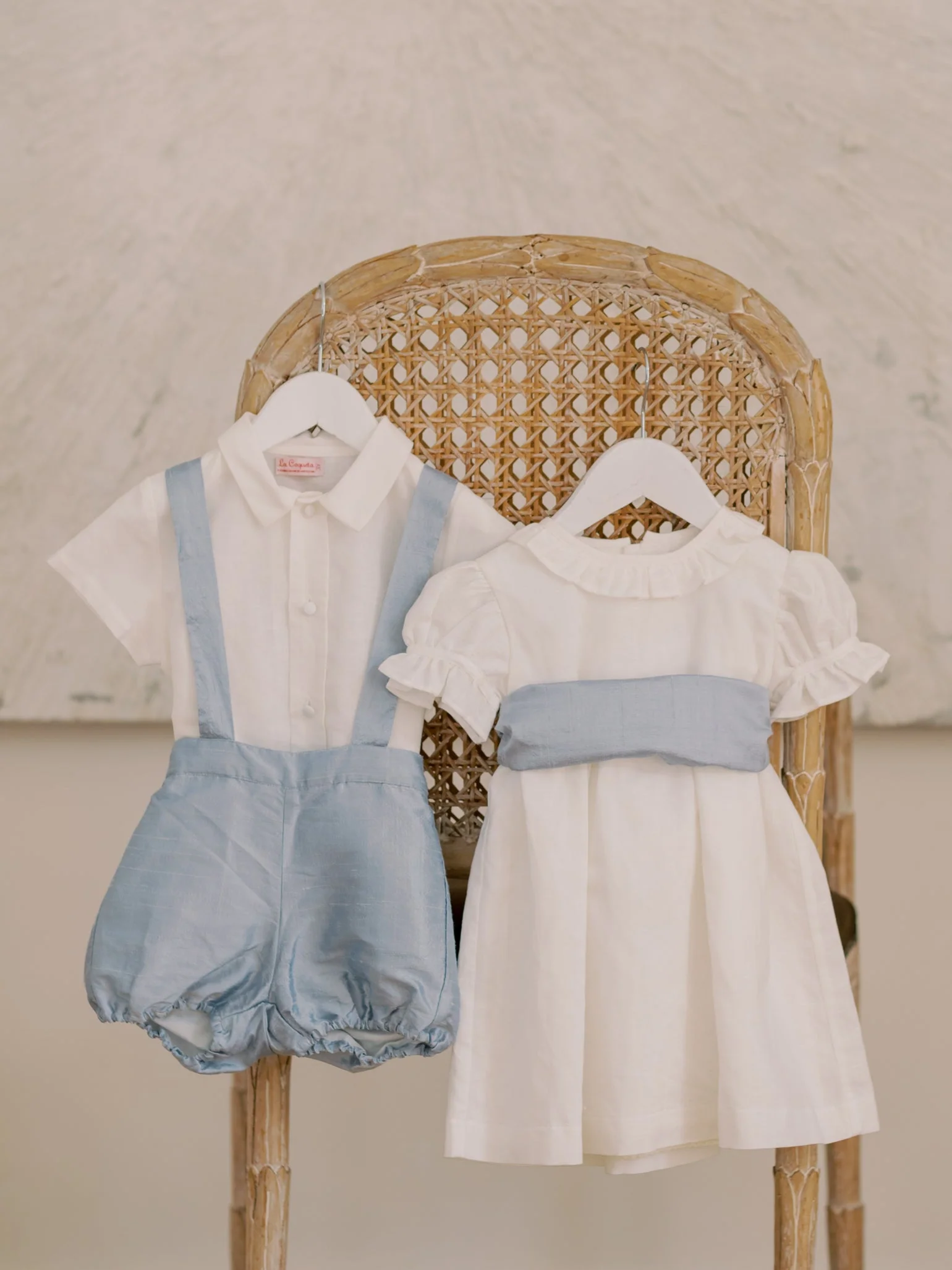 White Vega Ceremony Baby Girl Set - Image 5