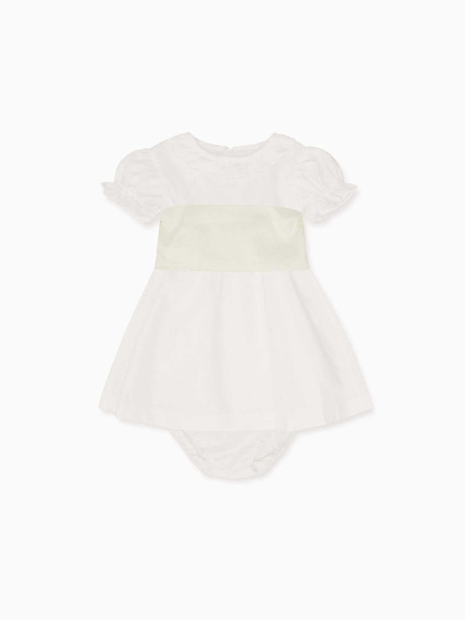 White Vega Ceremony Baby Girl Set - Image 7