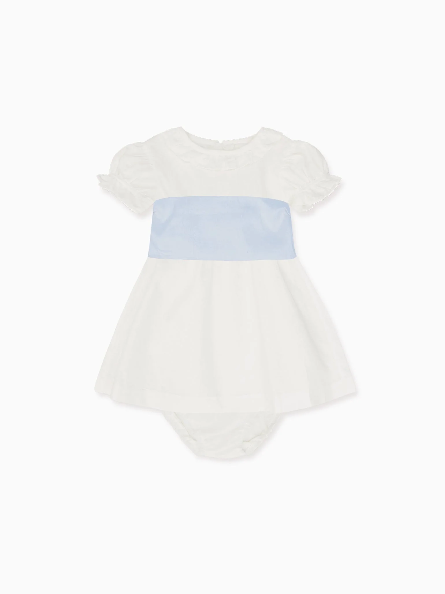White Vega Ceremony Baby Girl Set - Image 8
