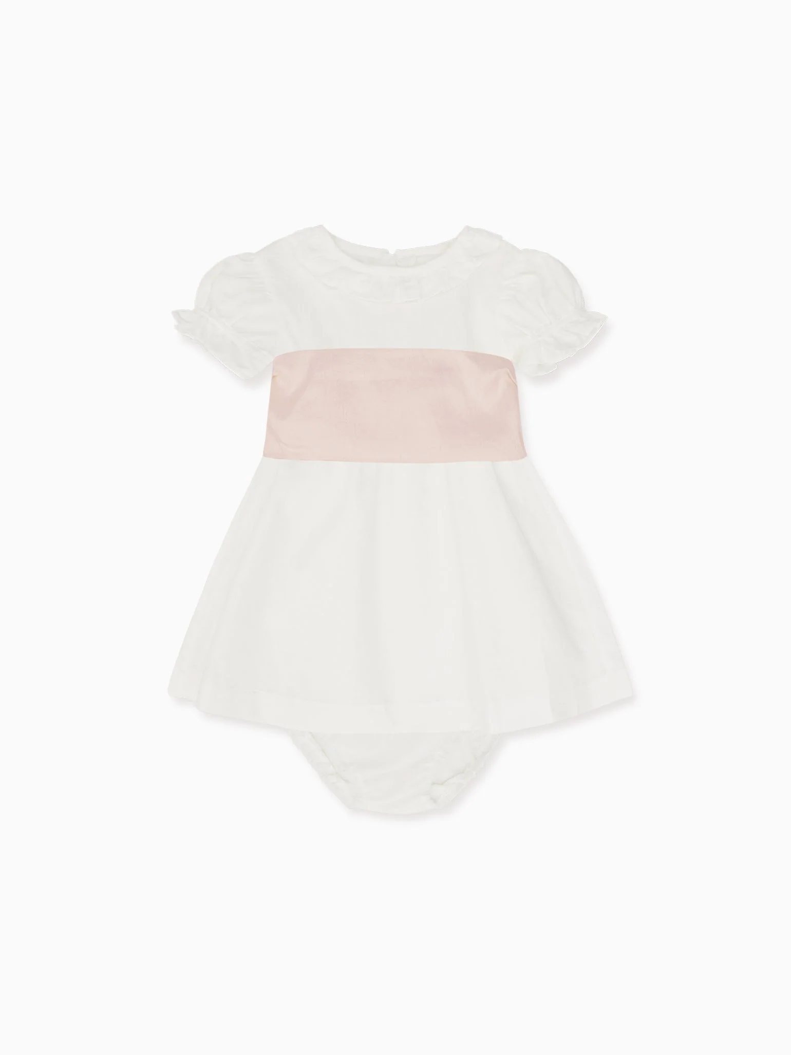 White Vega Ceremony Baby Girl Set - Image 9