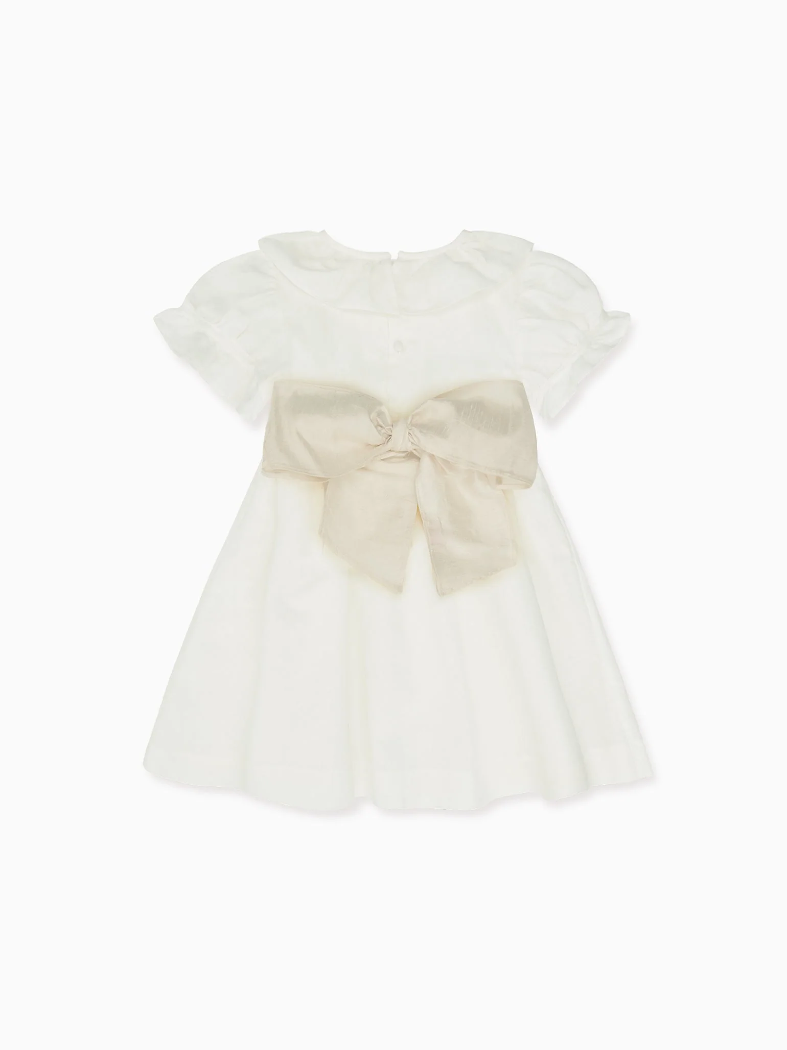 White Vega Ceremony Girl Dress - Image 12