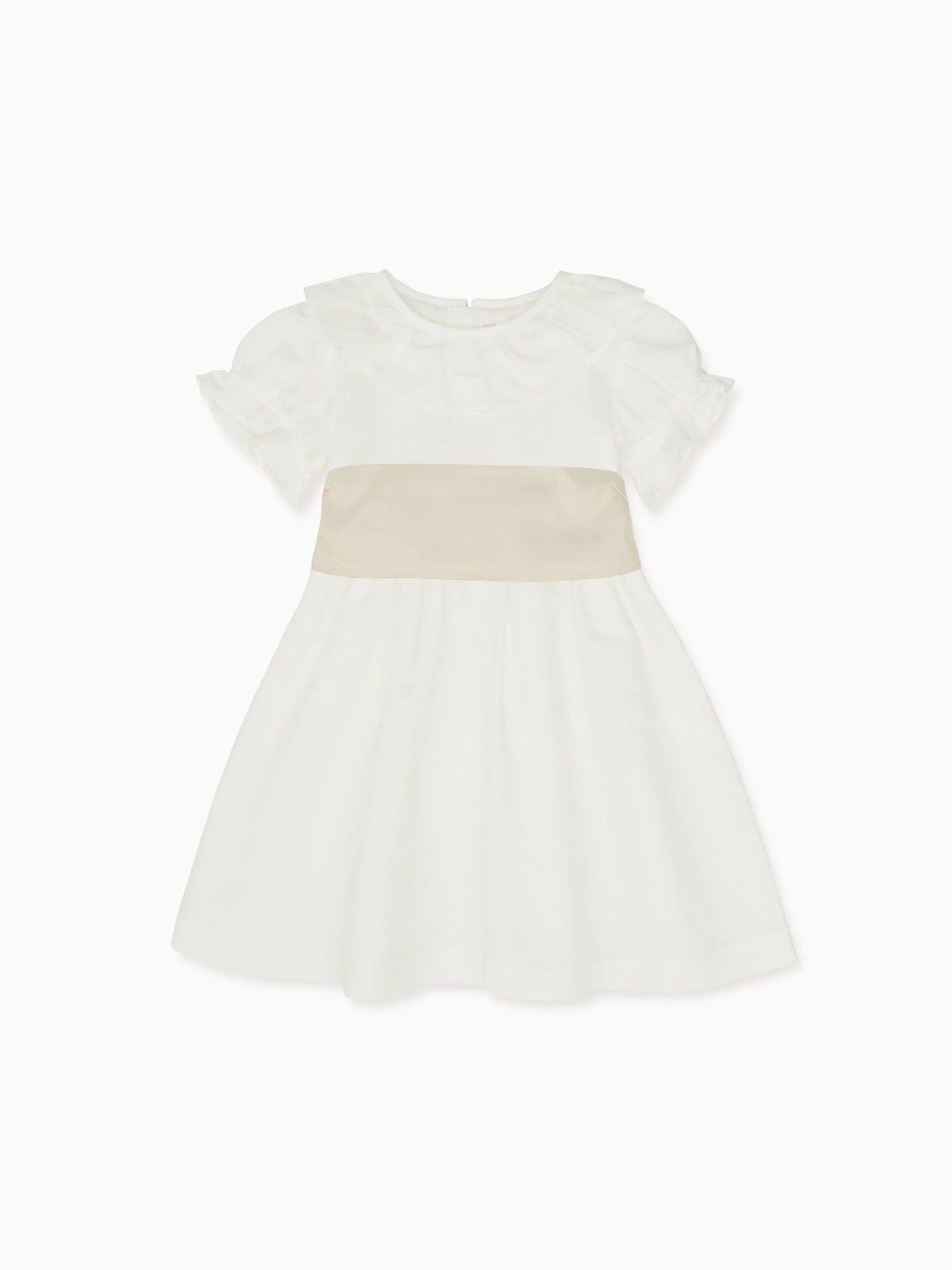 White Vega Ceremony Girl Dress - Image 6