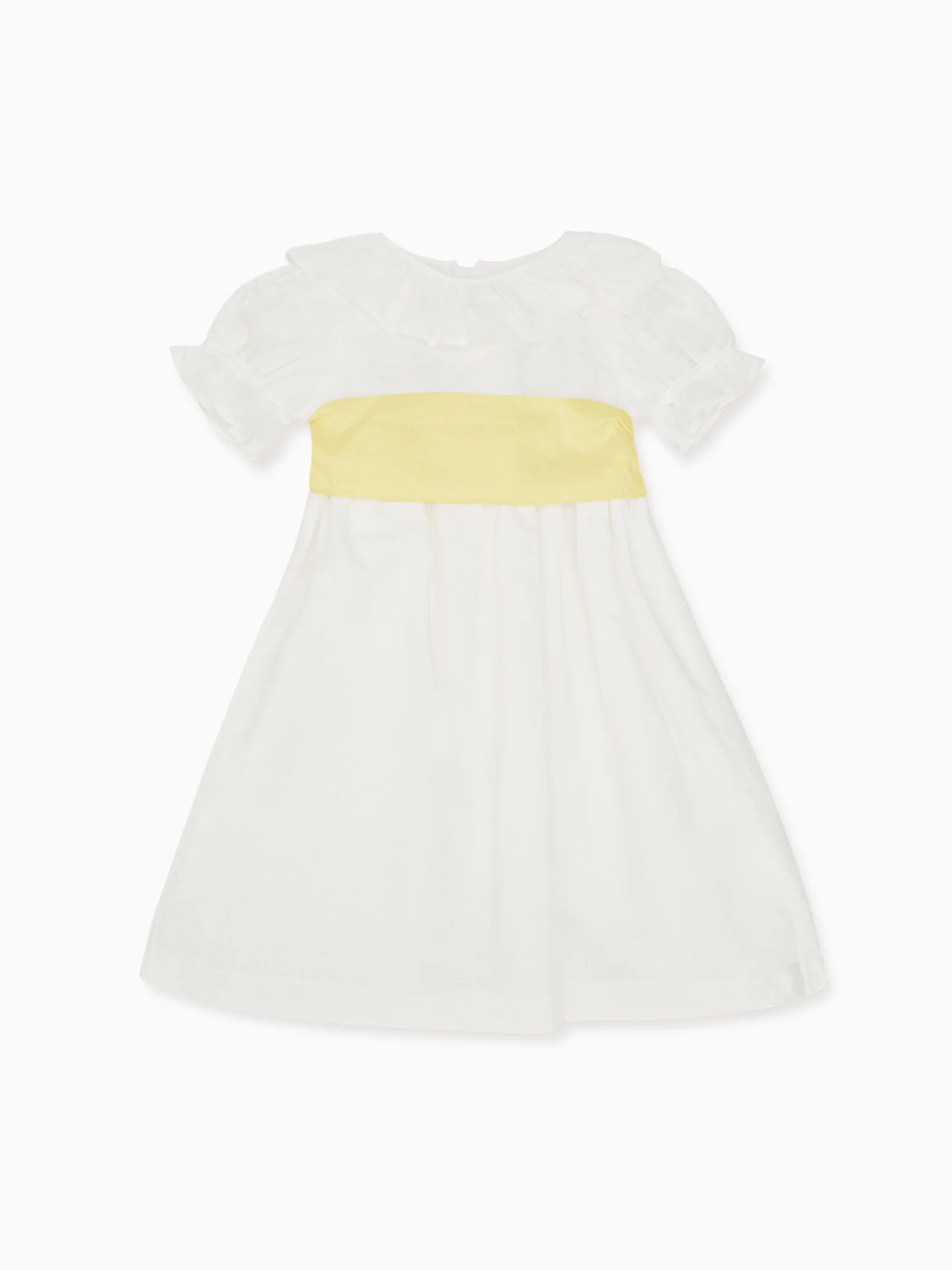 White Vega Long Ceremony Girl Dress - Image 10