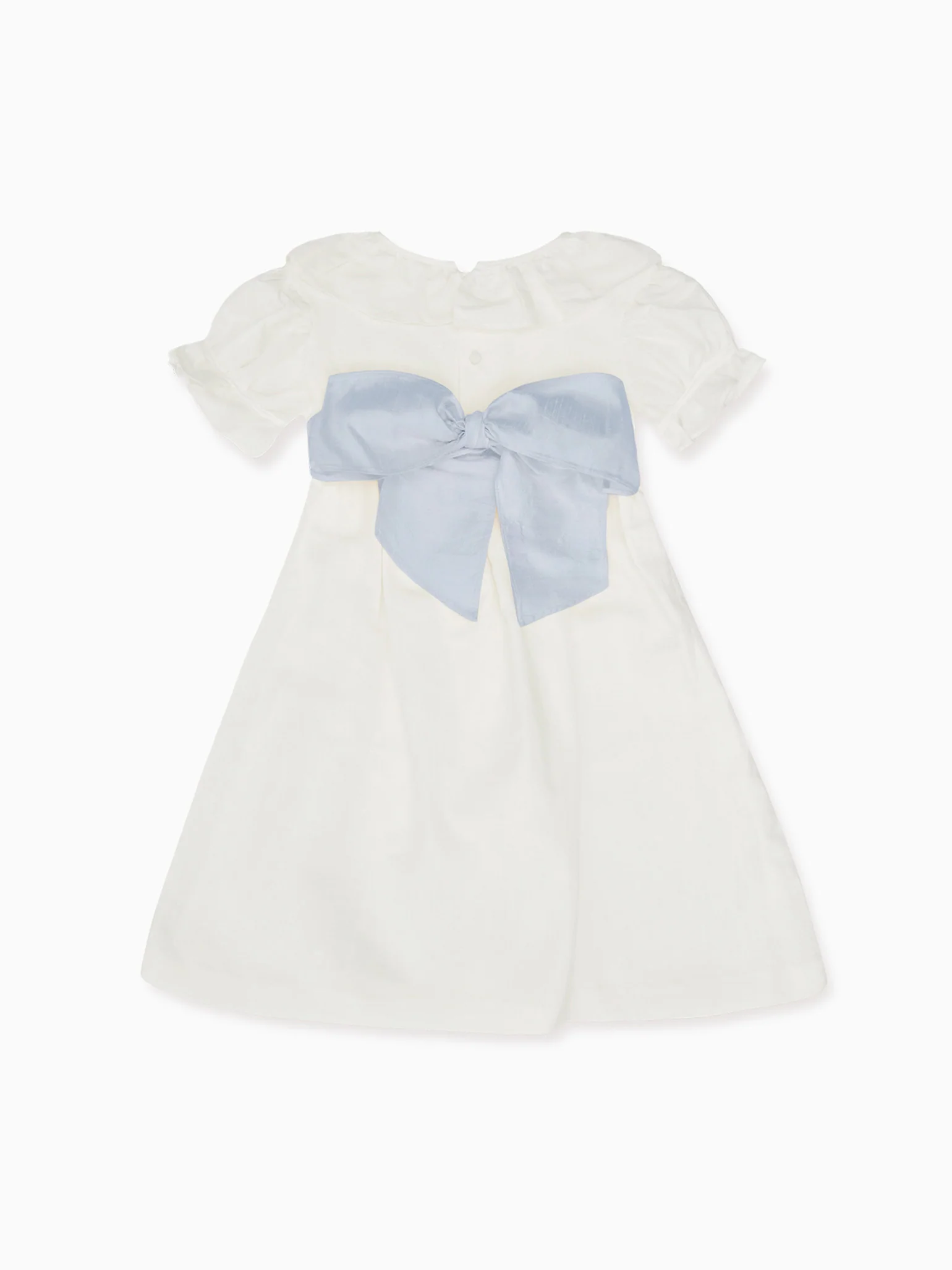 White Vega Long Ceremony Girl Dress - Image 13